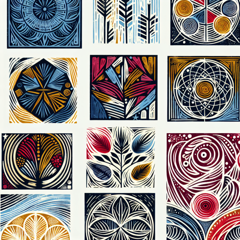 Multi-Color Linocut Project Ideas
