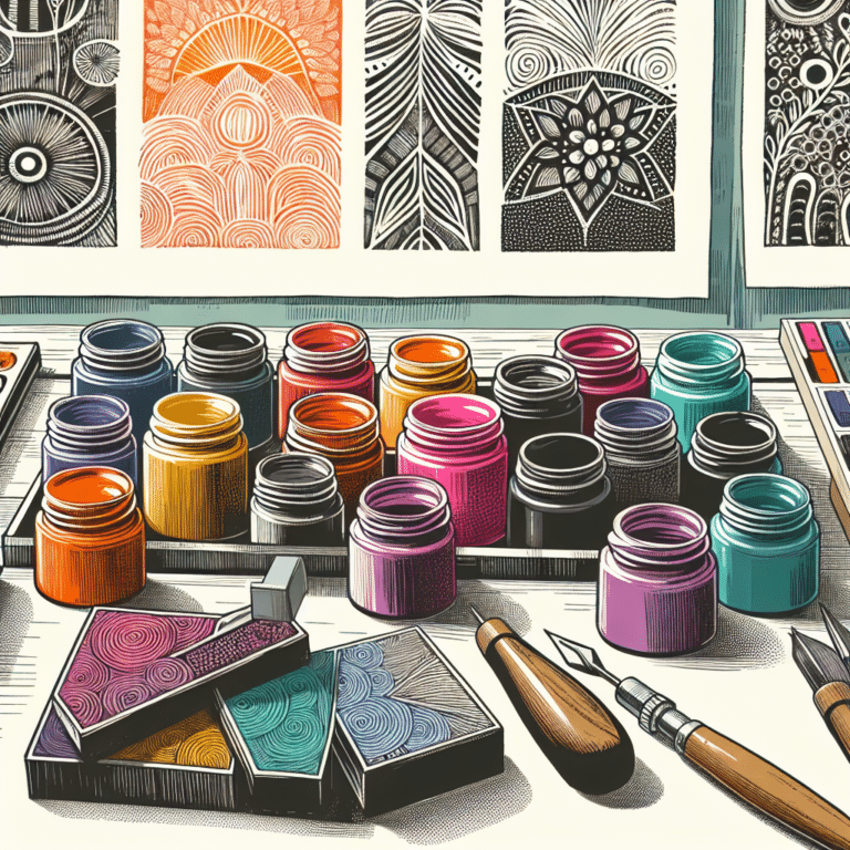 Unveiling the Best Inks for Linocut Beginners