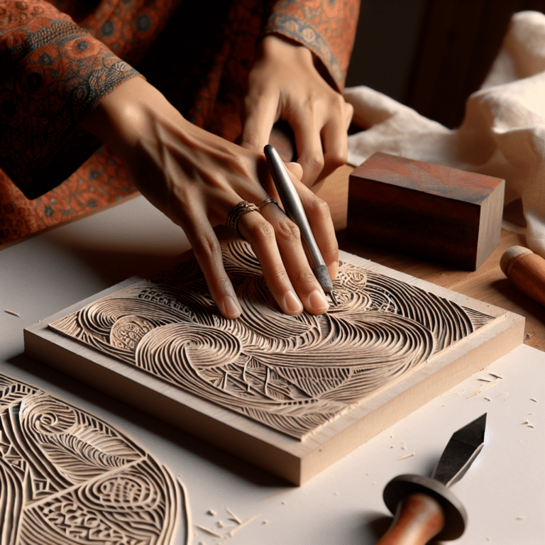 How to Carve Detailed Linocut Designs