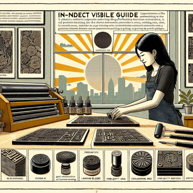 Getting the Perfect Inking for Your Linocut Blocks