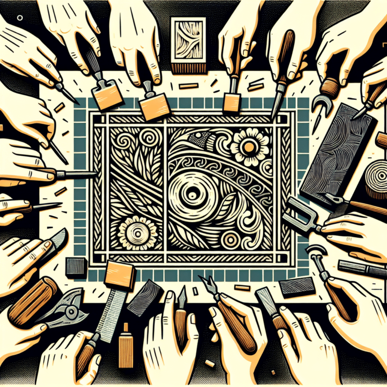 Cutting Mats for Linocut Carving