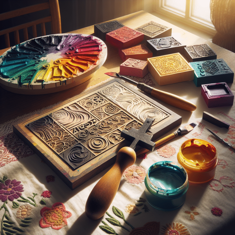 Art of Mixing Colors for Linocut Prints