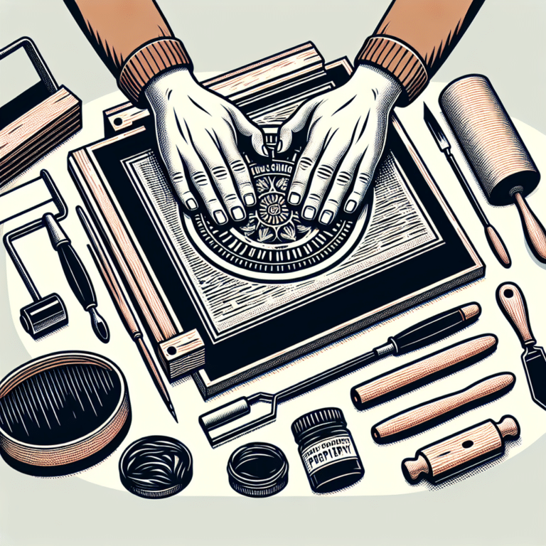 How to Press Linocut Prints Evenly