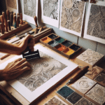 Hand-Printing Linocut Techniques