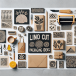 DIY Linocut Packaging Ideas