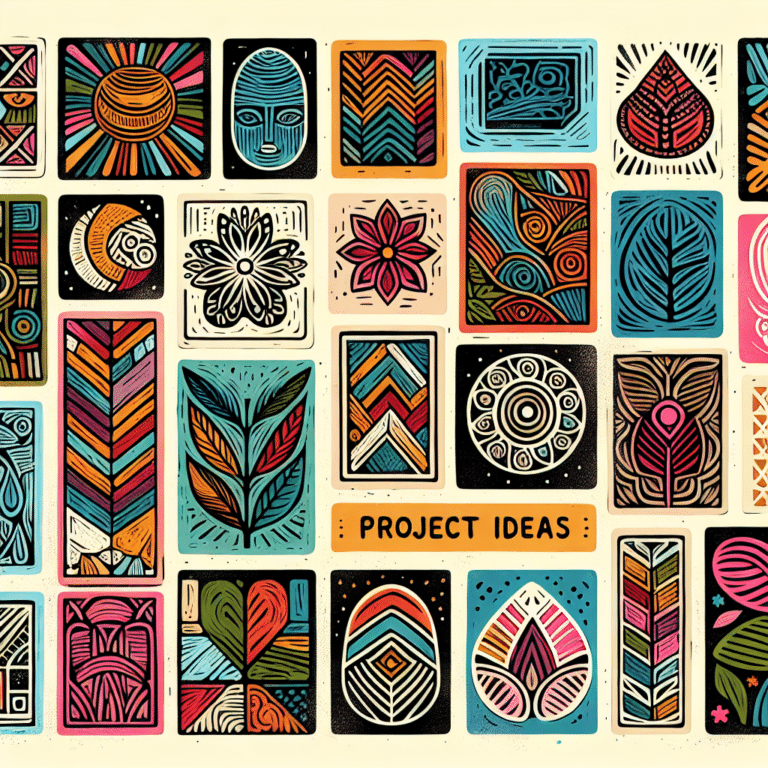Multi-Color Linocut Project Ideas