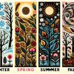Seasonal Linocut Project Inspiration