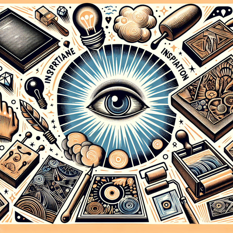 Linocut Poster Design Inspiration