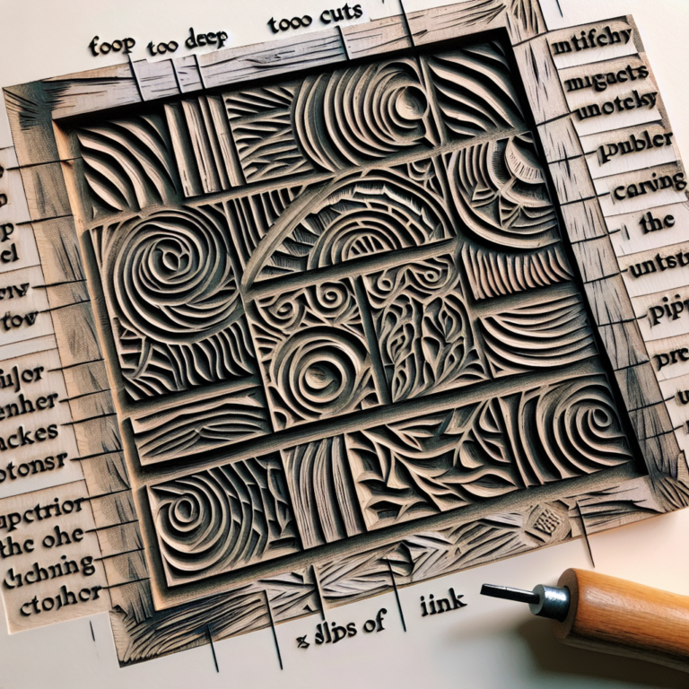 Linocut Carving Mistakes to Avoid