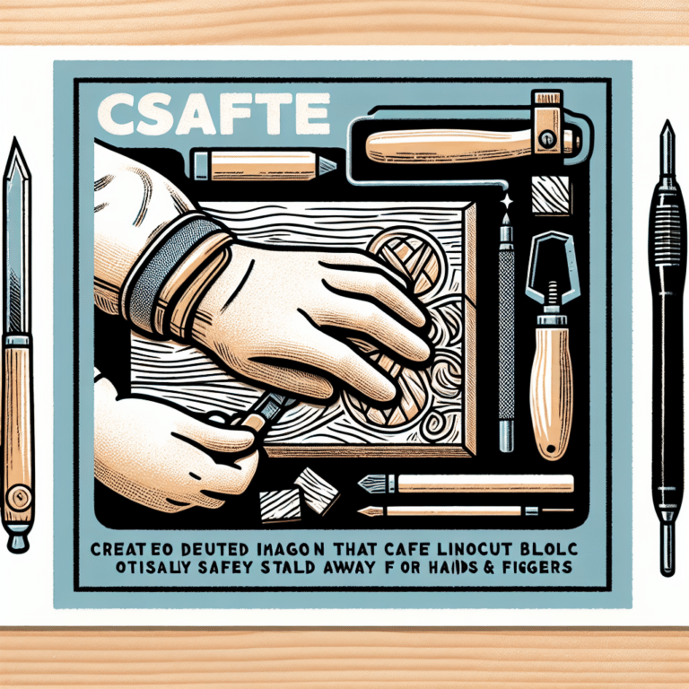 Safe Linocut Carving Methods