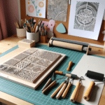 DIY Printing Tools for Home Linocuts