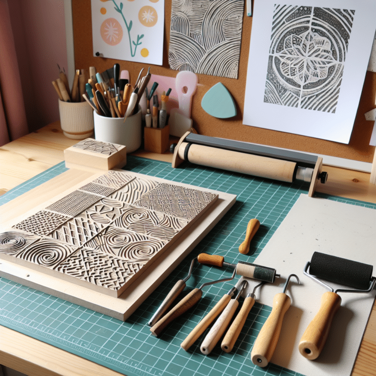 DIY Printing Tools for Home Linocuts