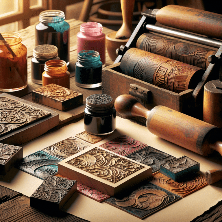 Using a Baren for Linocut Prints