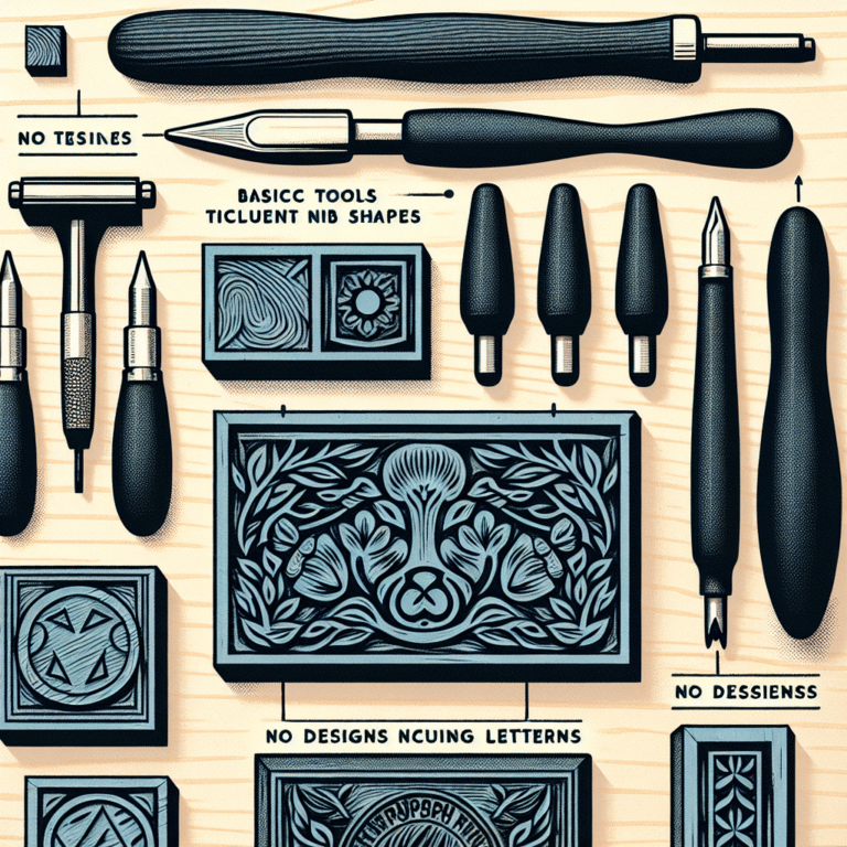 Linocut Stamp Carving for Beginners