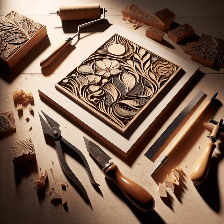 Step by Step Linocut Carving Guide
