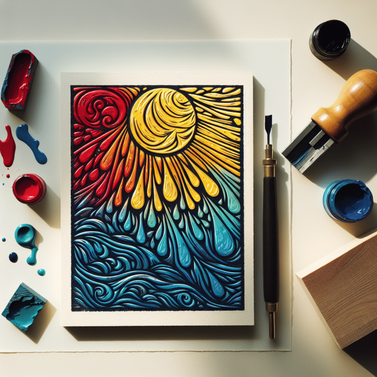 Why Oil-Based Ink is Perfect for Linocut Projects