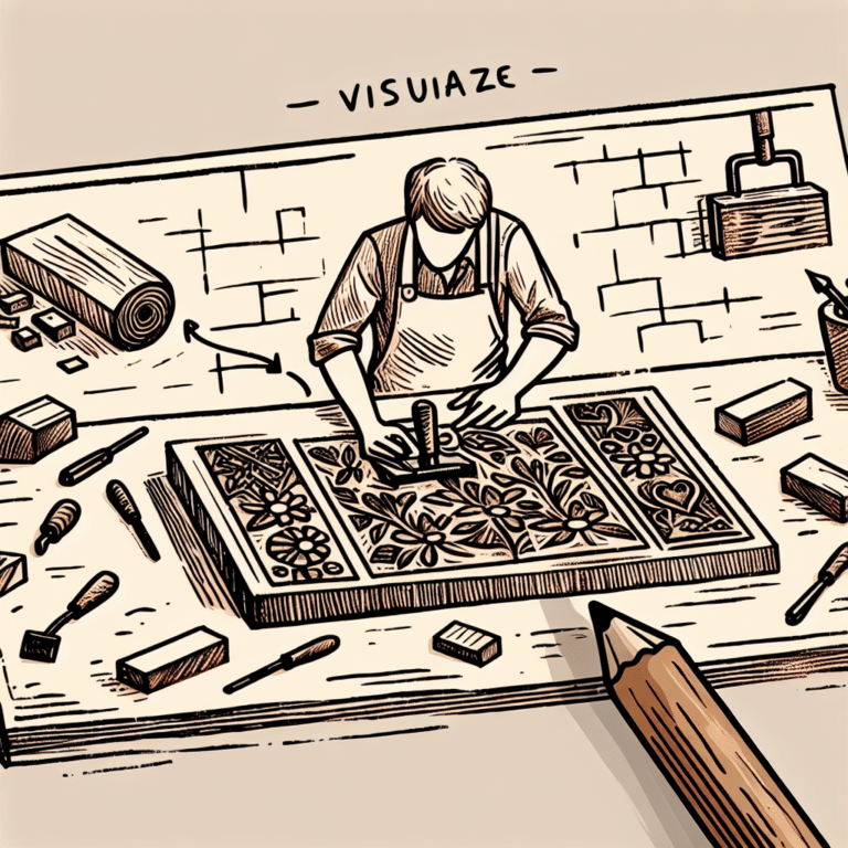 Carving Linoleum for Prints