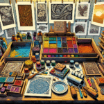 Using Oil-Based Inks for Linocut Projects