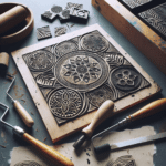 Creating Repeat Patterns with Linocut