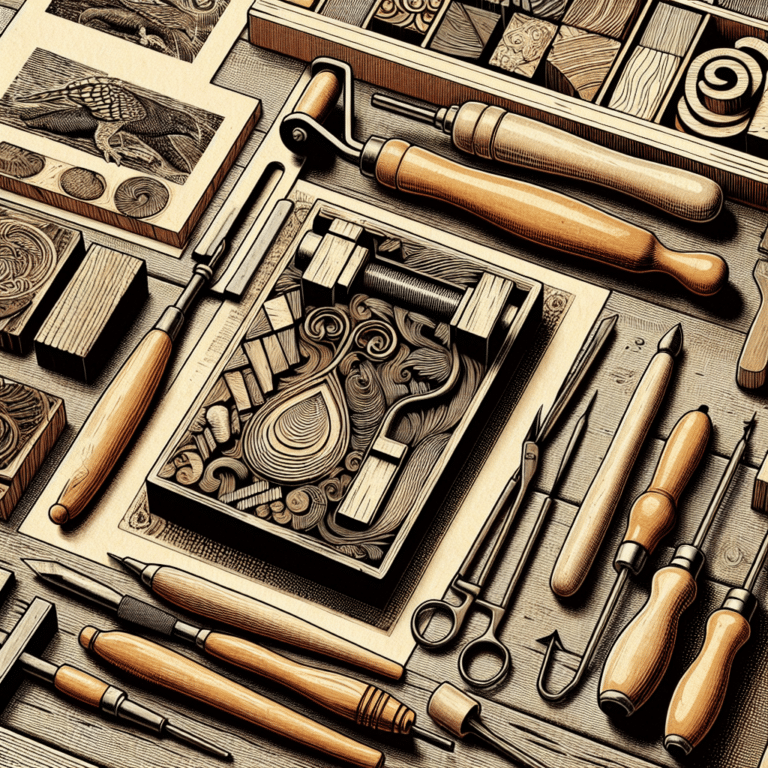 Linocut Block Mounting Tips
