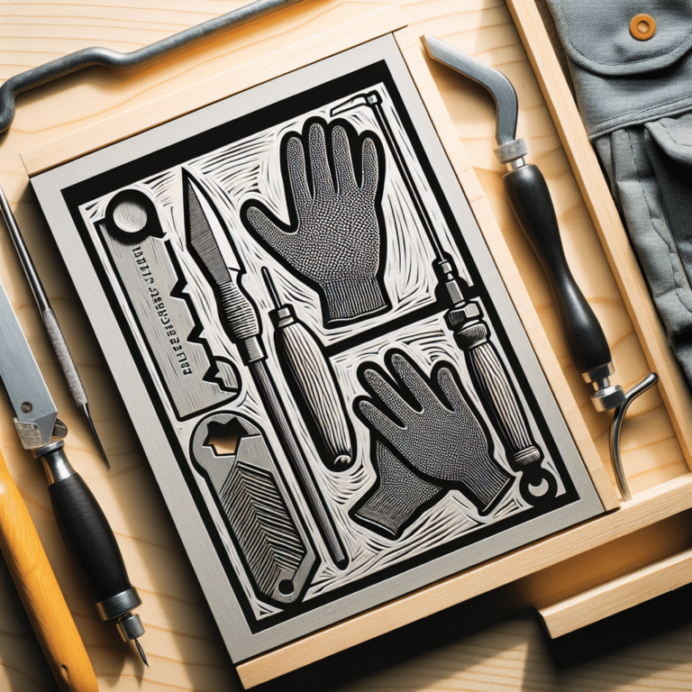 Safety Tools for Linocut Printing
