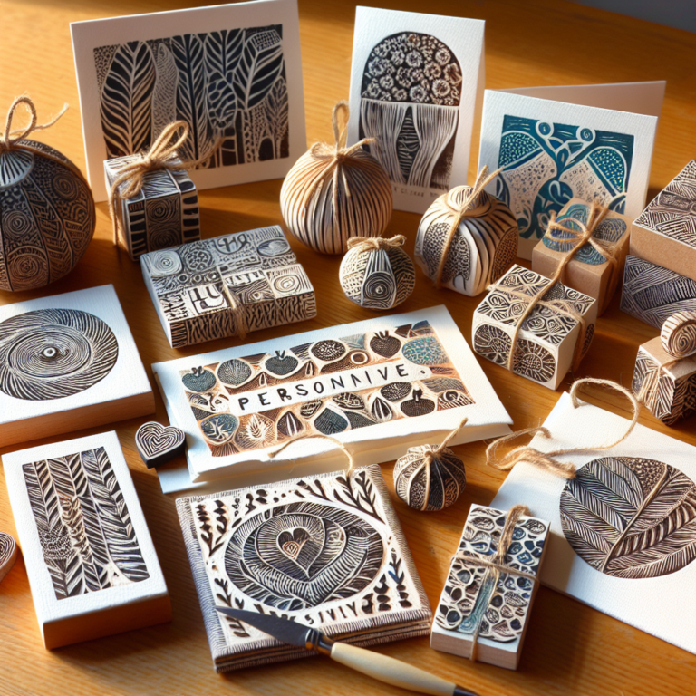 Personalized Linocut Gifts